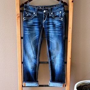 Rock Revival Crop Jean